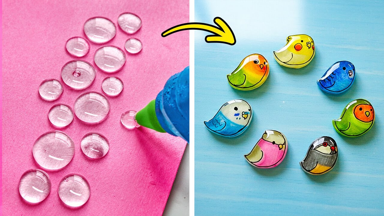 🌈 CRAFT ĐỘC ĐÁO VỚI SÚNG KEO MÀU 🌈 Ý Tưởng DIY Sáng Tạo Mà Bạn Sẽ Thích! 💖