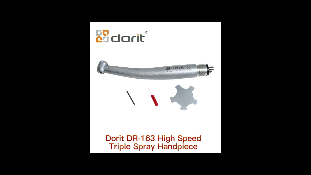 DORIT High Speed Dental Handpieces Triple Spraying Standard Head 4 Holes