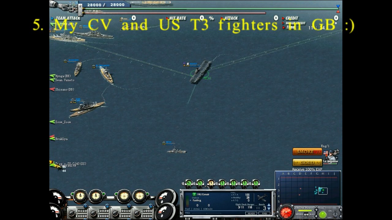 Navyfield guide of US fighters