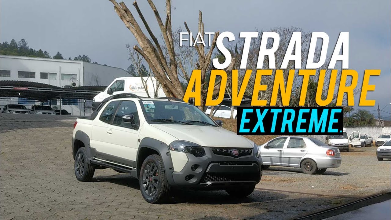 Avaliação | Nova Fiat Strada Adventure Extreme Cabine Dupla 3 portas 2017 | Curiosidade Automotiva®.