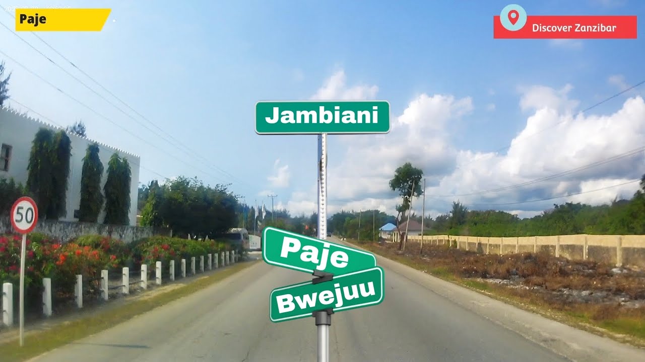 Angalia maendeleo katika maeneo ya Bwejuu Paje na Jambiani Zanzibar August 2025 @discoverzanzibar 