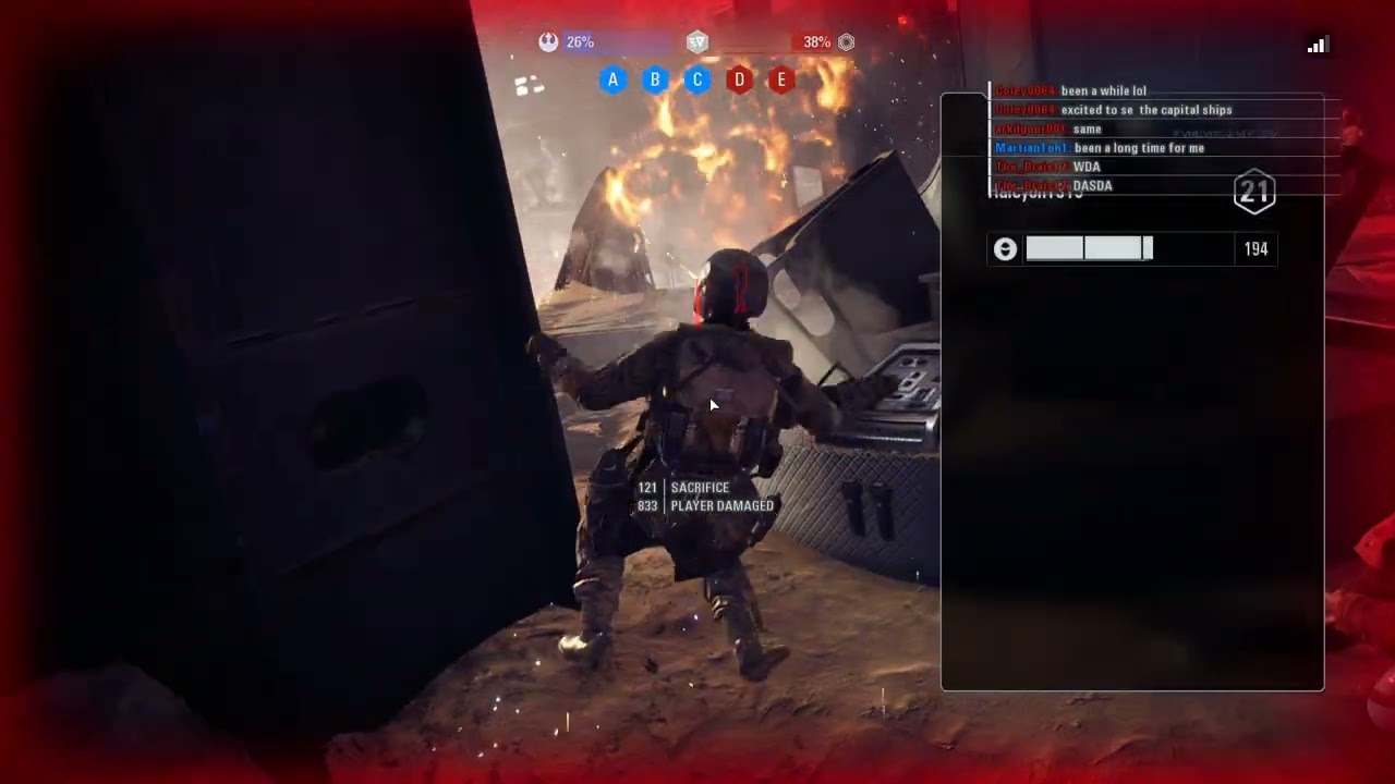YOU CANT WIN GAMES ALONE... | #starwars #battlefront2 Resistance Supremacy No Commentary Gameplay