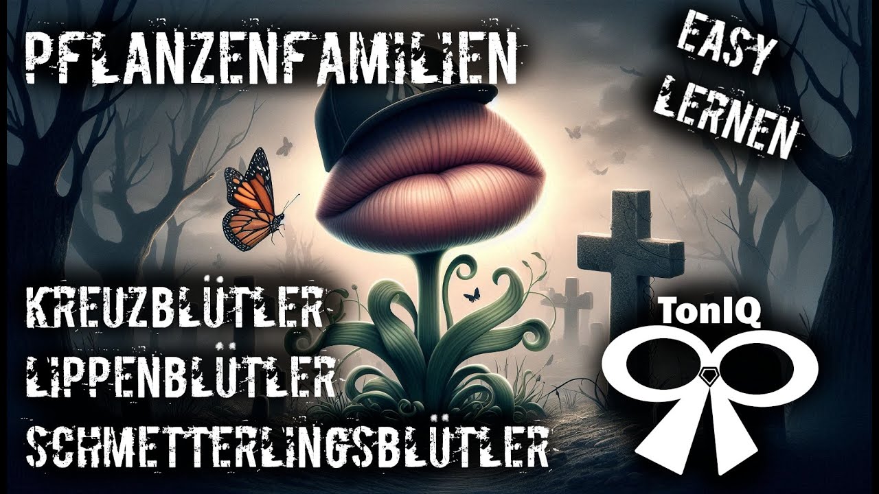 Pflanzenfamilien lernen [Merkmale der Kreuzblütler, Lippenblütler, Schmetterlingsblütler]