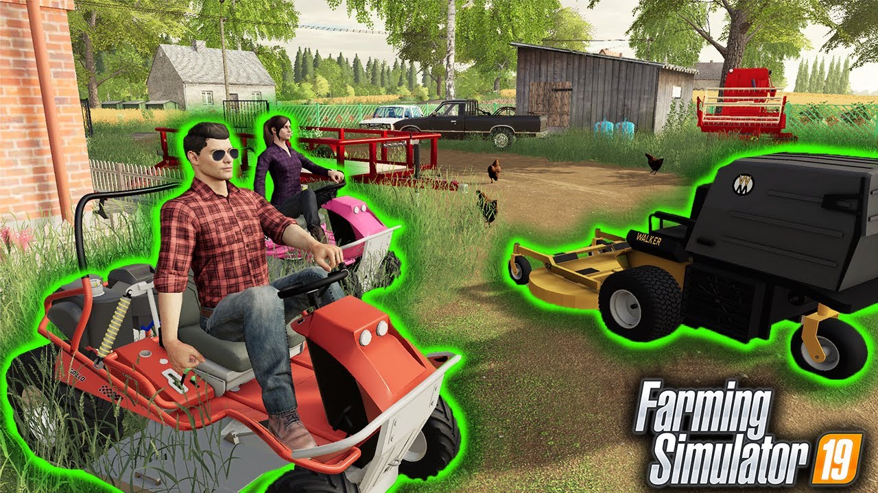 😃  DoSiaa Kupiła Mini Kosiarki 🦹‍♀️👨🏼‍🌾 Rolnicy z Miasta 😍 Farming Simulator 19 🚜