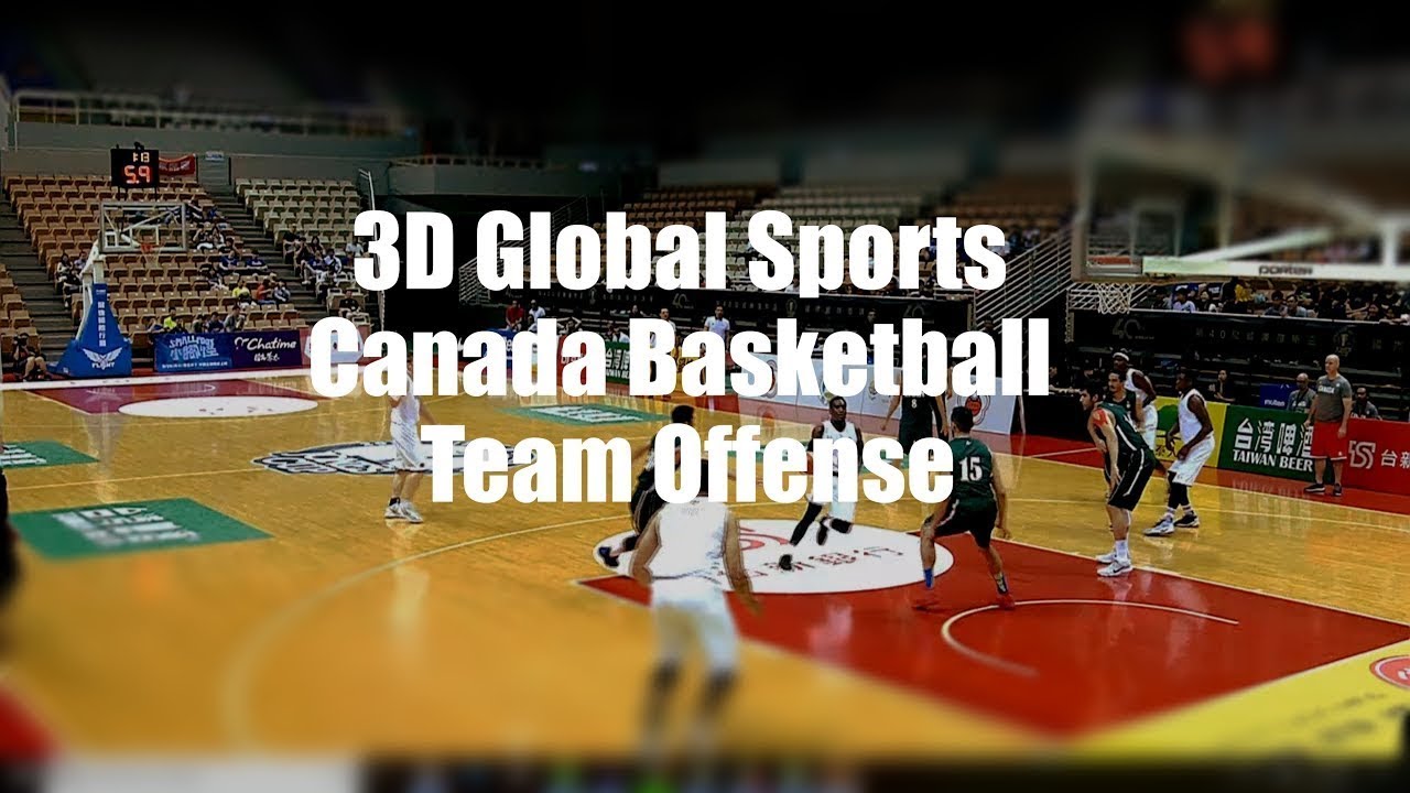 3D Global Sports Basketball Offense: 2018 Jones Cup