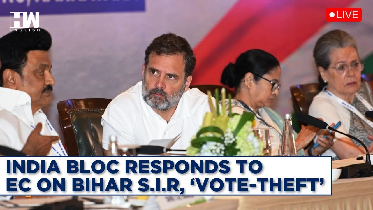 INDIA Alliance Press Conference LIVE: Oppn Hits Back After EC's Reply On Bihar SIR, 'Vote-Theft'