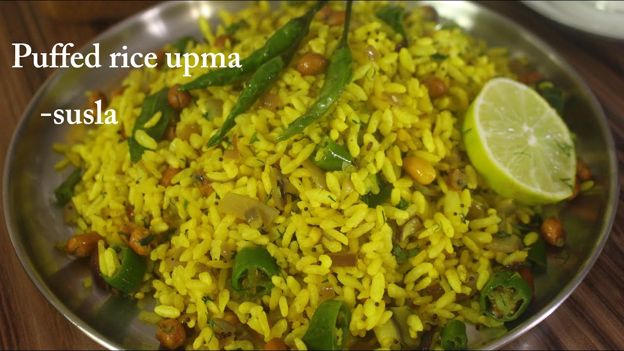 puffed rice upma | mandakki susla |Karnataka special churumuri susla