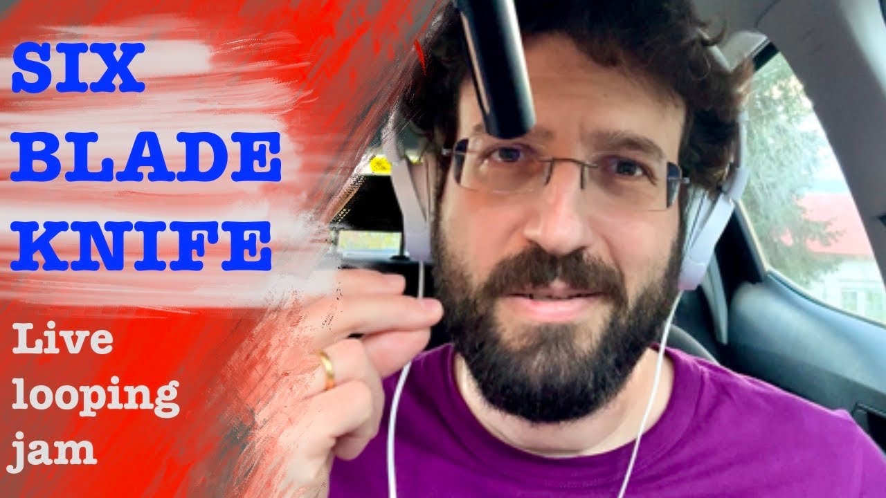 Live improvisational looping jam on “Six Blade Knife” by Dire Straits