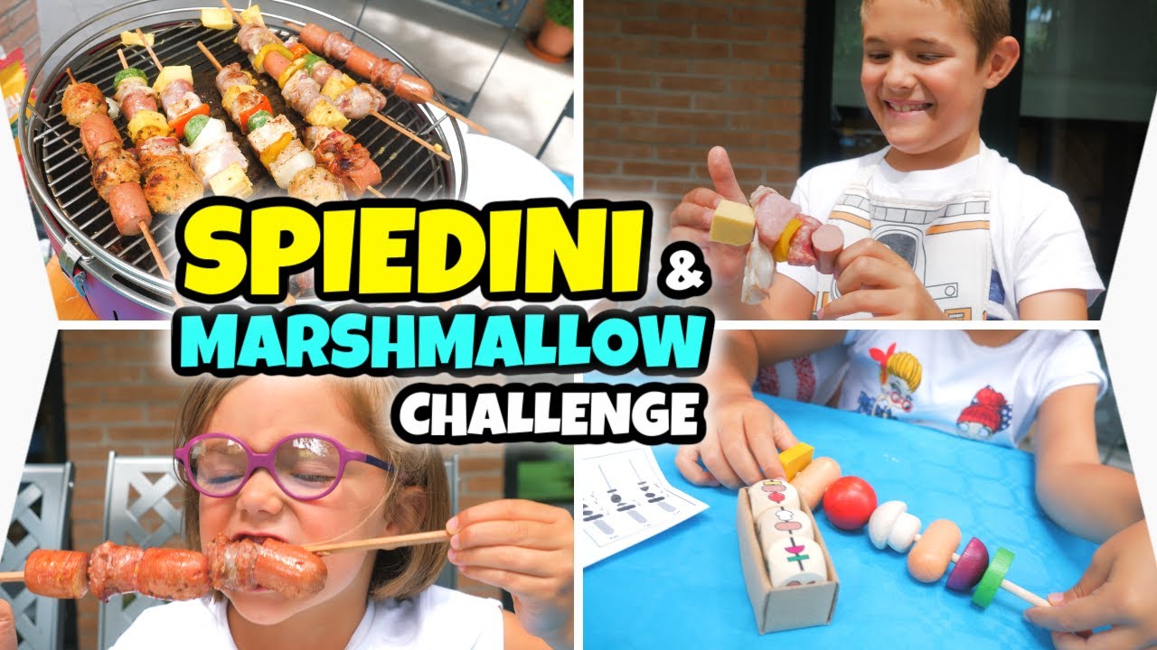 GRIGLIATA IN FAMIGLIA GBR: Cuciniamo e Giochiamo con Spiedini