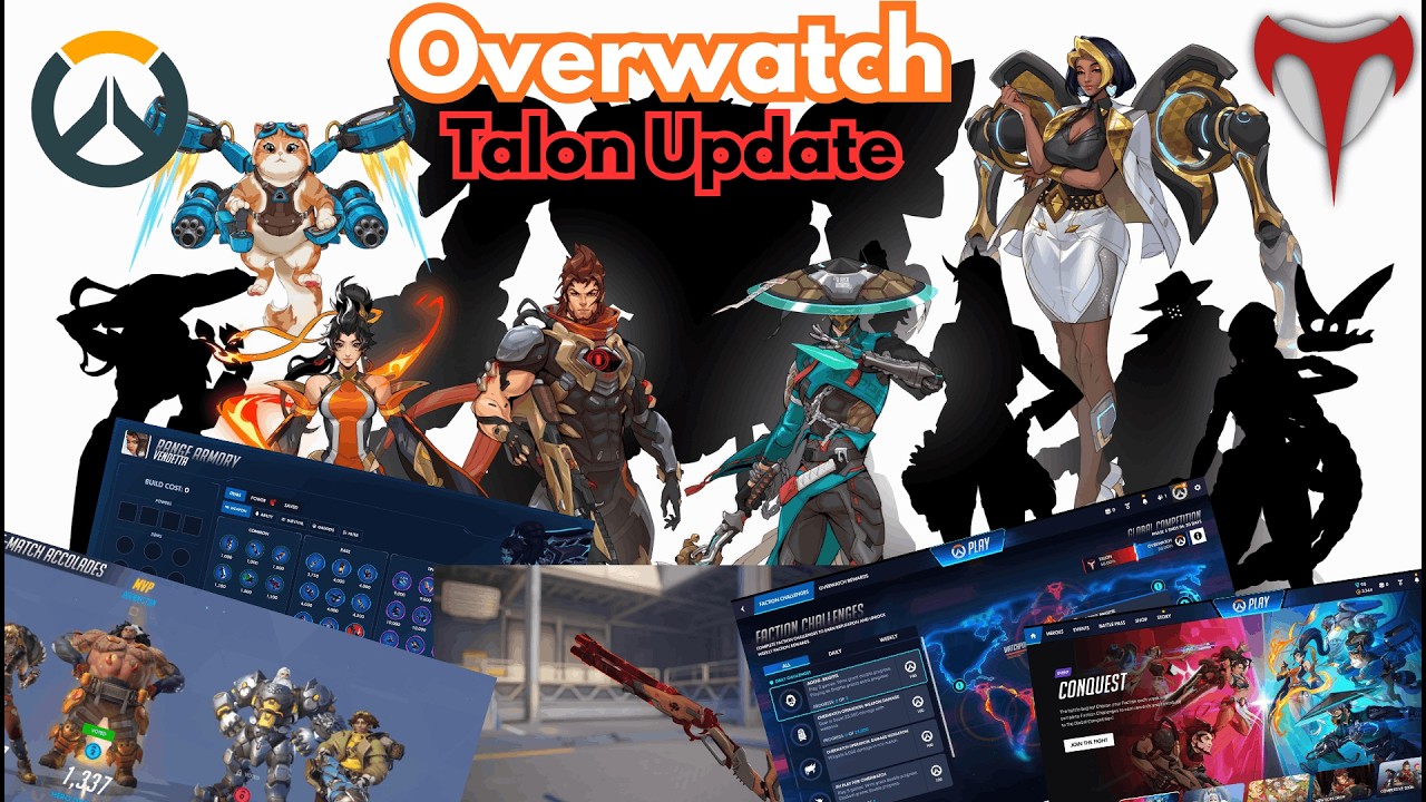 BIGGEST Update ever? 5 NEW Heroes, Mythic Skins + MORE!!! - Overwatch New Season Updates