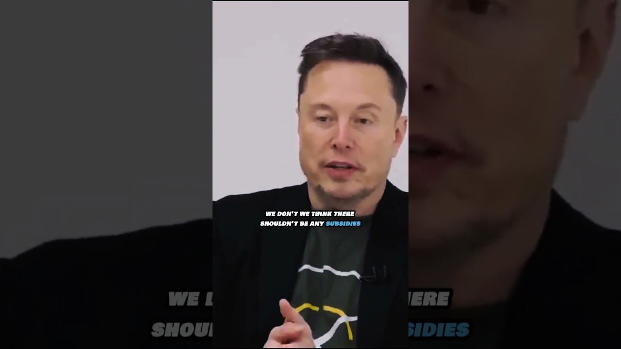 Elon Musk | Government subsidizing Elon Musk 3 #investing #money #wealth #finance #business #trading