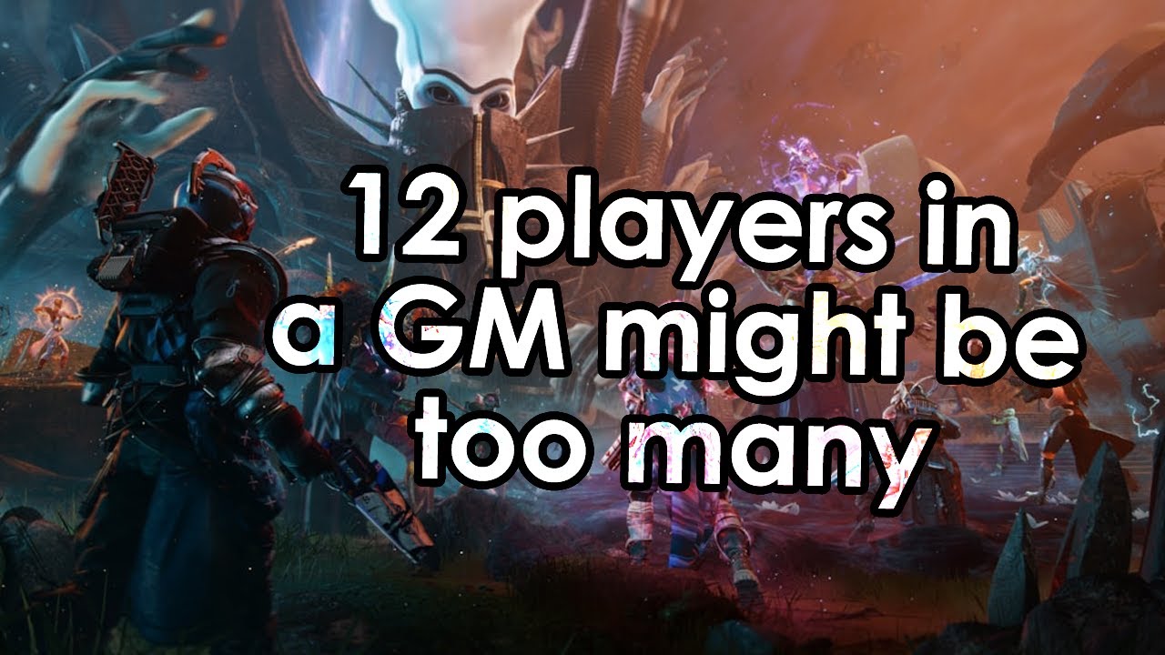 Bungie made a 12 PLAYER Grandmaster activity and yes, it's wild.