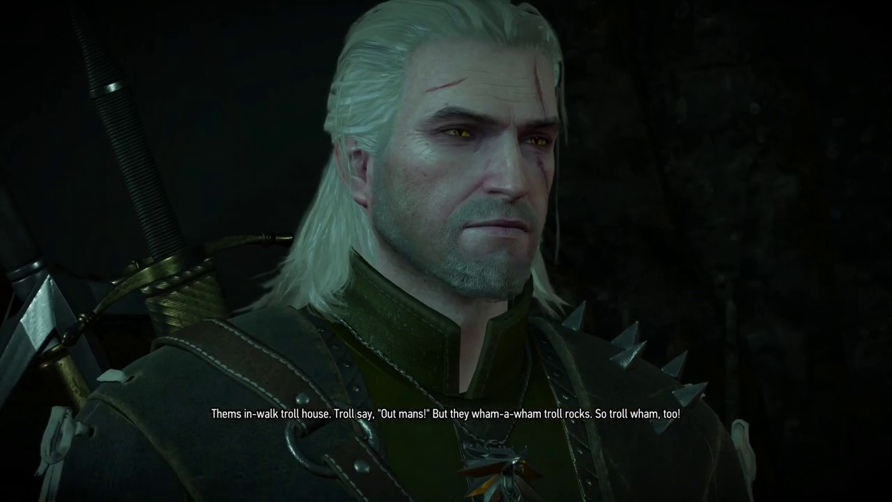 The Witcher 3: I'll swish-a swash-a swunk you