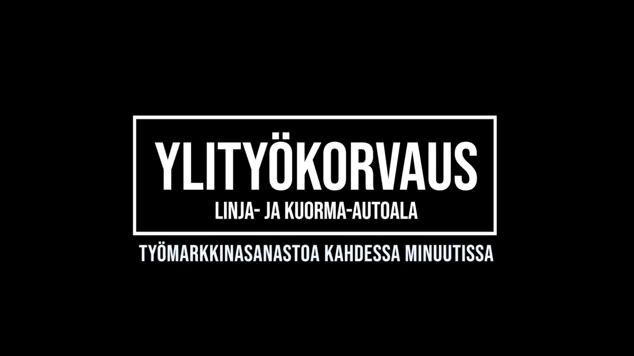 YLITYÖKORVAUS