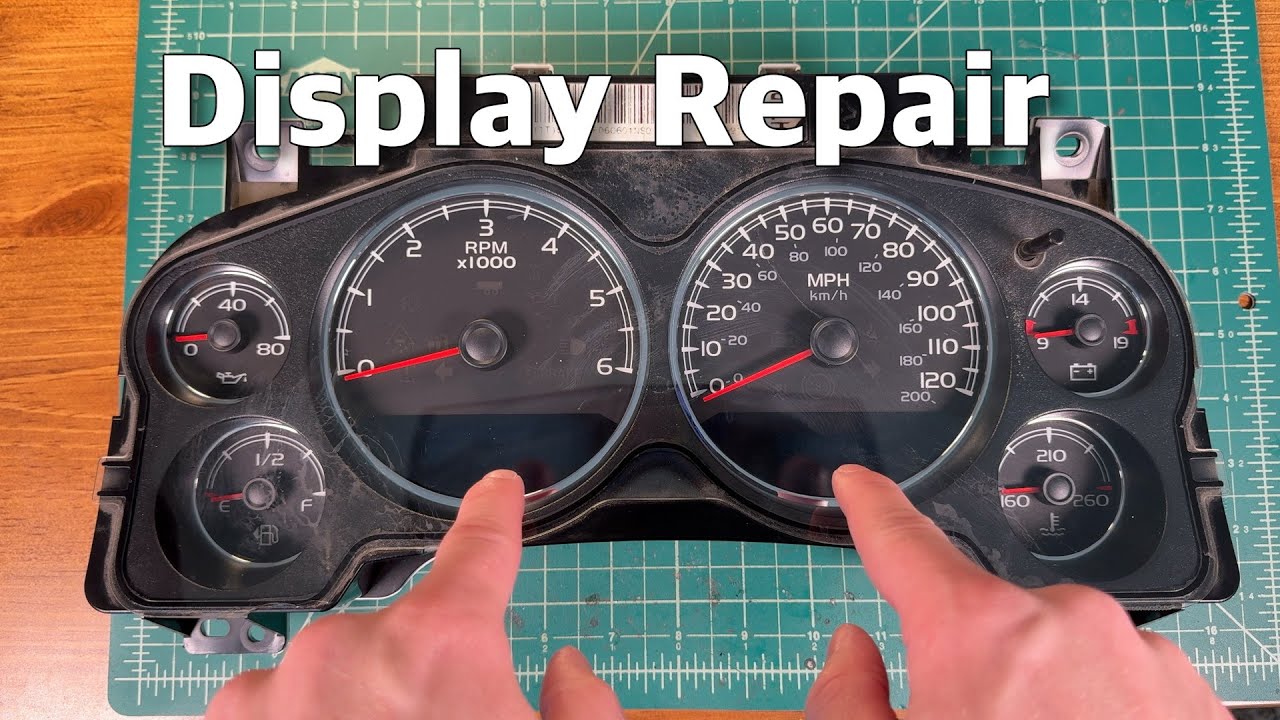 2007 Tahoe Gauge Cluster Repair