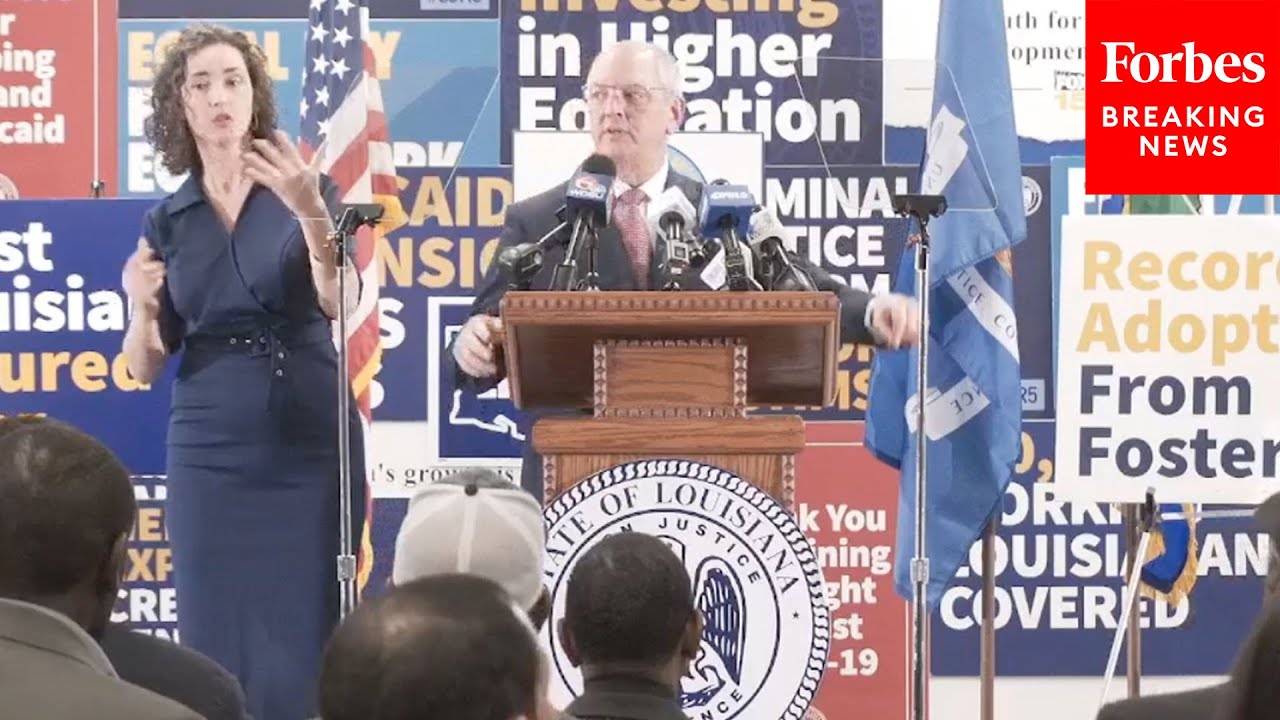 Louisiana Gov. John Bel Edwards Delivers His Farewell Address