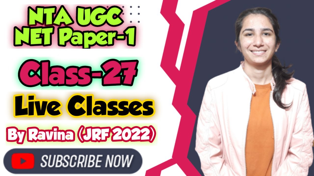 Class-27 | Measurement/Assessment/Evaluation | Types of Evaluation | NTA UGC NET Paper-1 | Ravina