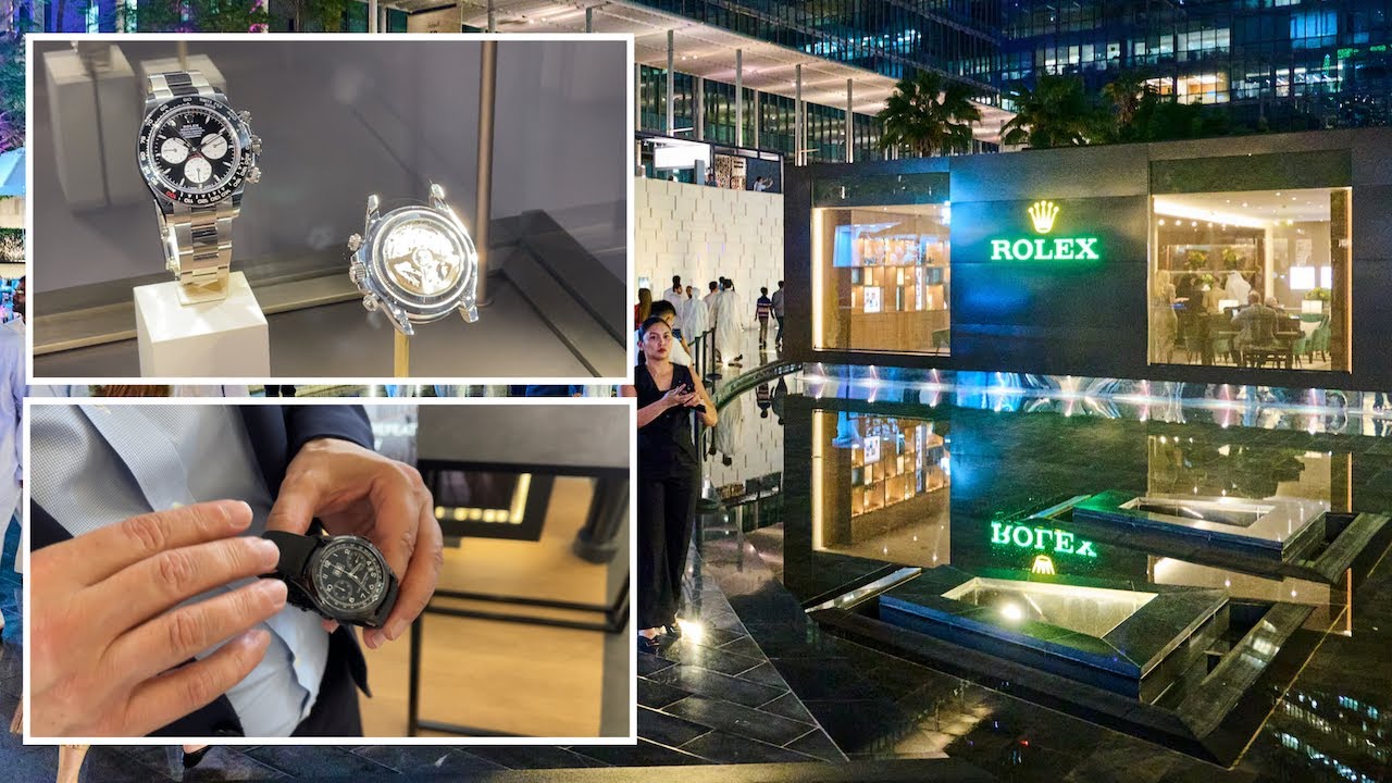Посещение выставки Rolex Daytona, Audemars Piguet, Moser & Bucherer на Dubai Watch Week