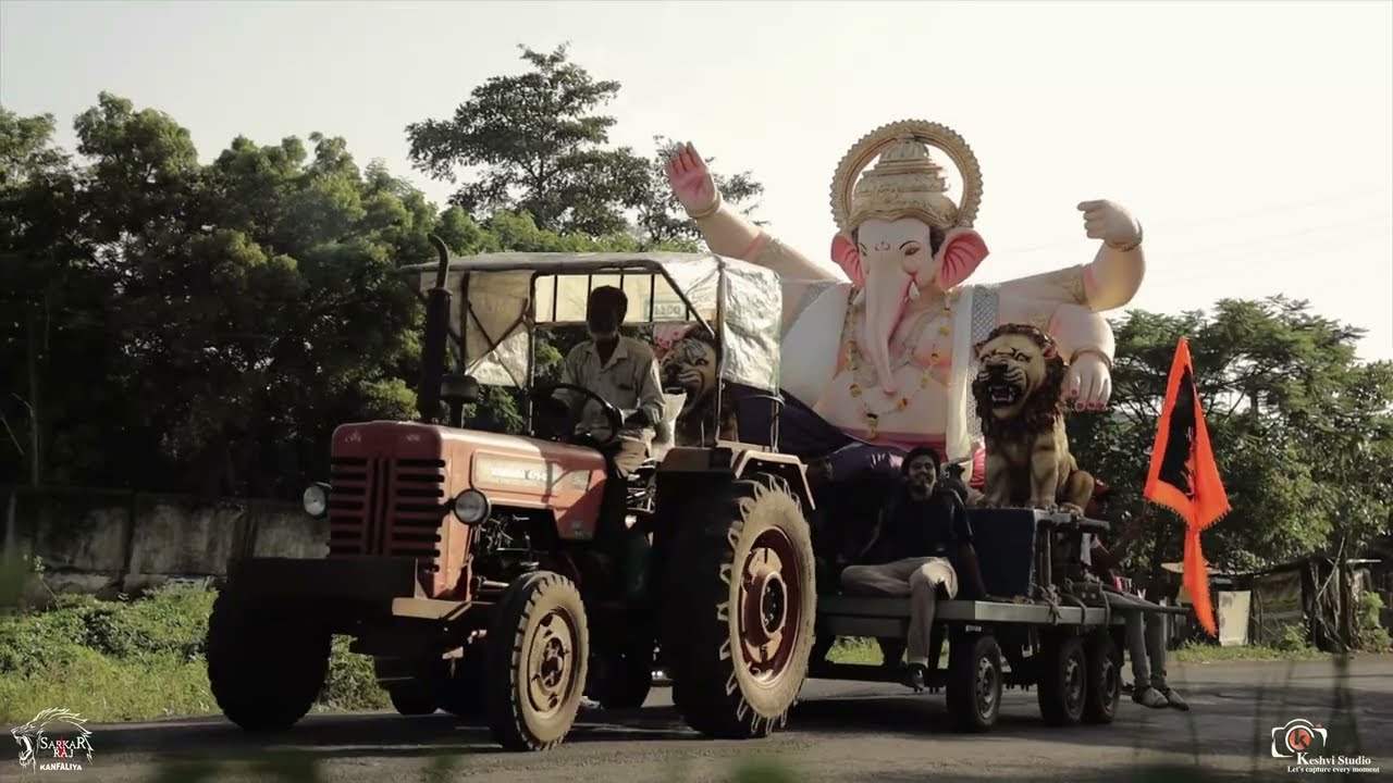 GANPATI VISARJAN BARDOLI 2023 | SARKAR RAJ GROUP | KAN FALIYA BARDOLI | KESHVI STUDIO.