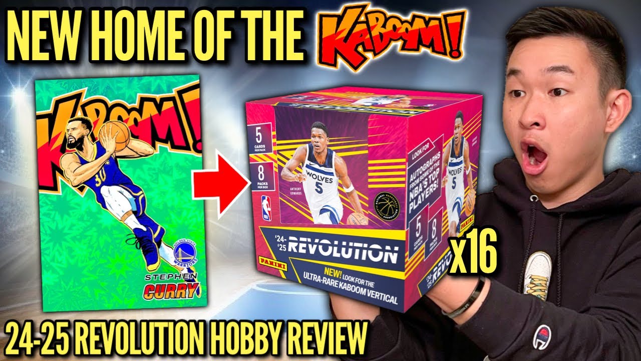 NEW KABOOMS HAVE ARRIVED (WE DID IT)! 😱🔥 2024-25 Panini Revolution Basketball Hobby Box/Case Review