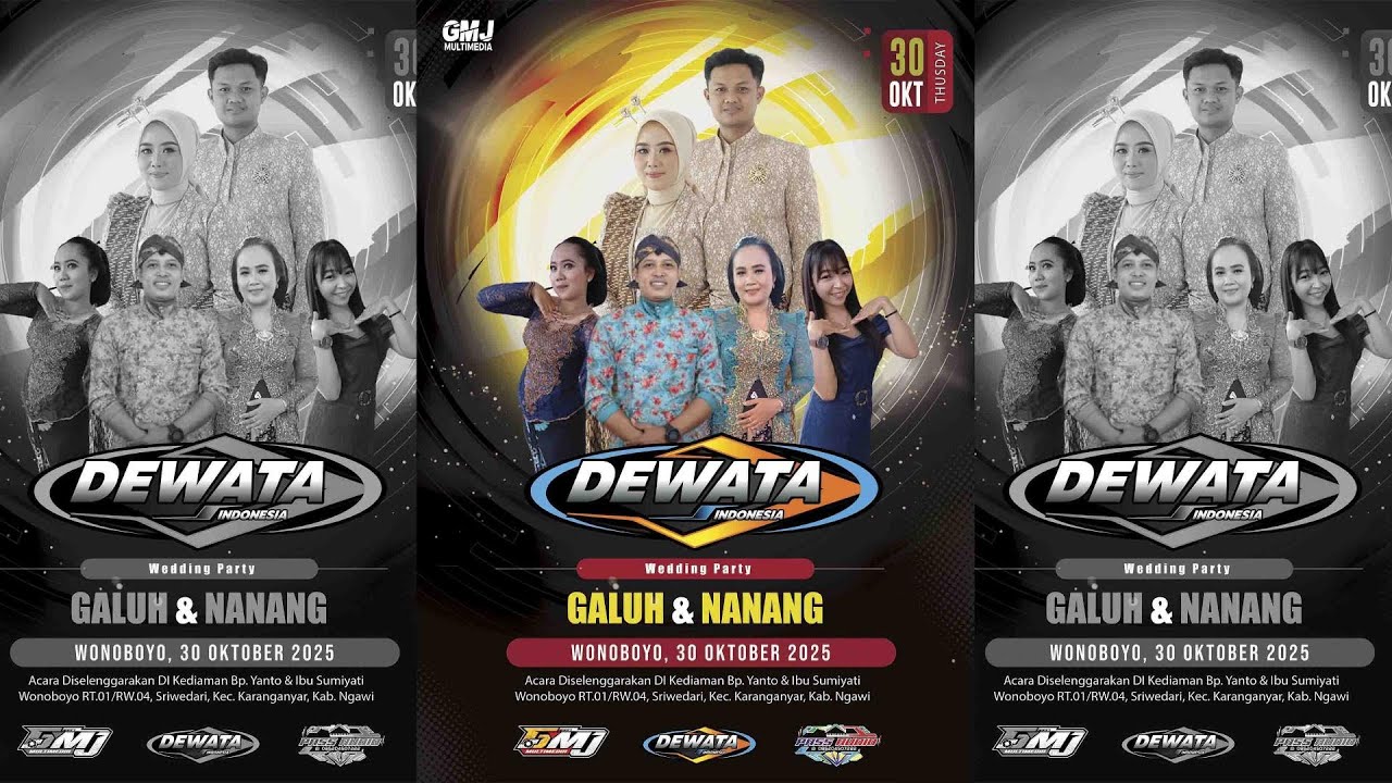 🔴LIVE CAMPURSARI DEWATA || PAS AUDIO & PRIMA AUDIO || GMJ MULTIMEDIA || WEDDING GALUH & NANANG