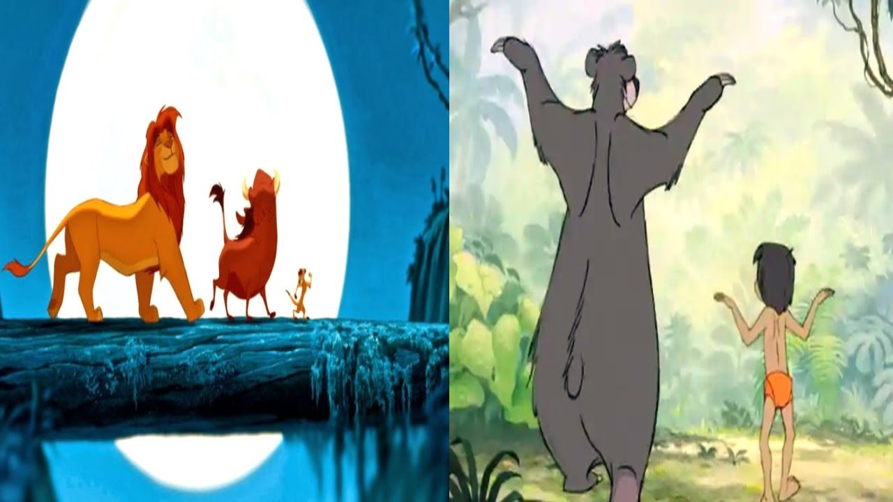 Hakuna Matata + Bear Necessities MASHUP! | Jungle Book & Lion King
