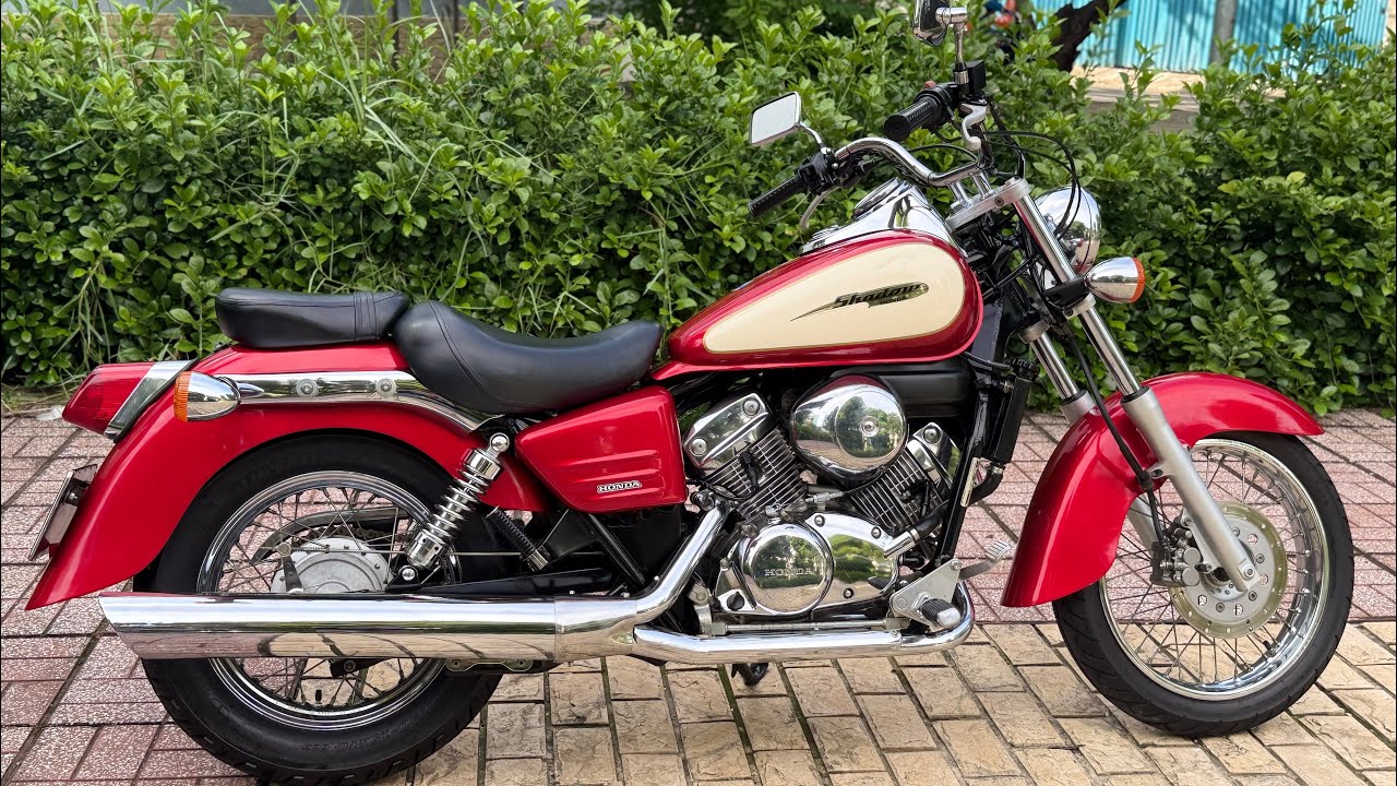 Hàng hiếm,Honda shadow 125.Đời cuối 2001 Trang bị máy 2 máy V. nguyên zin cực đẹp,chính chủ sang tên