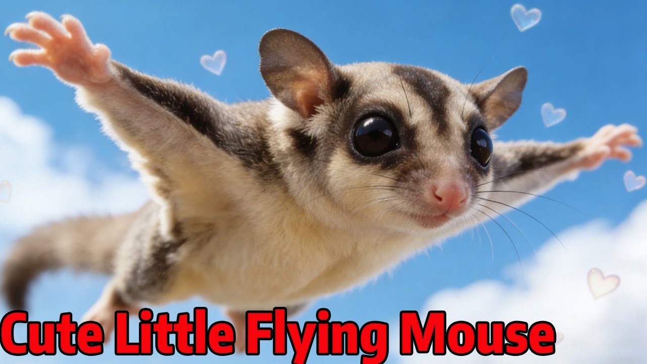 Sugar glider training collection: How a little flying squirrel that has not been trained fell!
