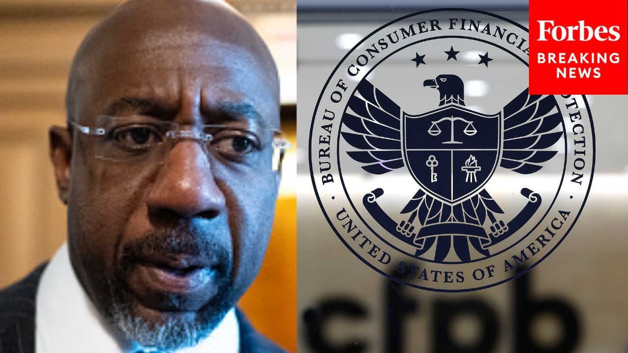 Raphael Warnock Decries Trump Administration's 'Assault' On Consumer Financial Protection Bureau