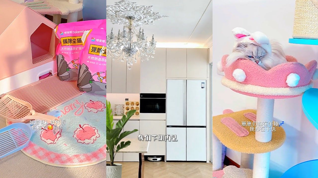 (pt88) asmr daily home cleaning, restocking, fridge organizing, snack tray refill motivational video