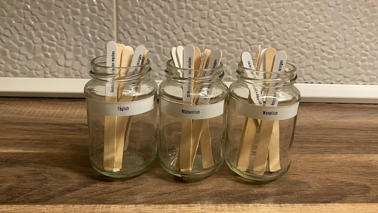 DIY Putzplan #haushaltsplan #wg #putzplan #haushaltsorganisation #familienputzplan #basteln #einfach