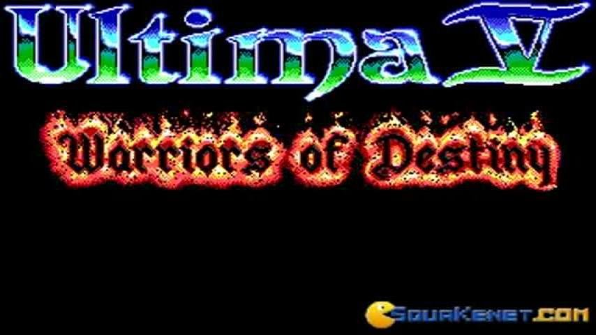 Ultima 5 gameplay (PC Game, 1988)