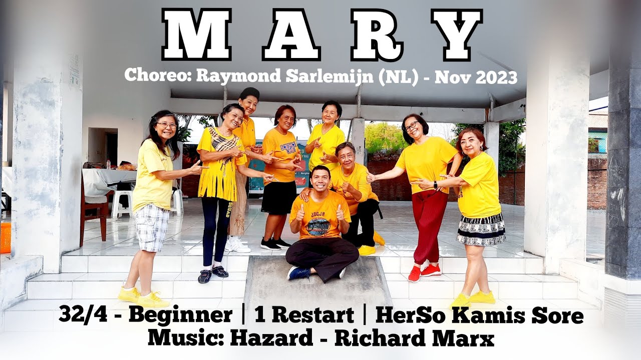 Mary Line Dance | Beginner | Raymond Sarlemijn (NL)