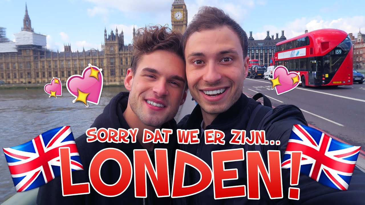 Sorry dat we er zijn... LONDEN! | Rutger en Thomas Vlog