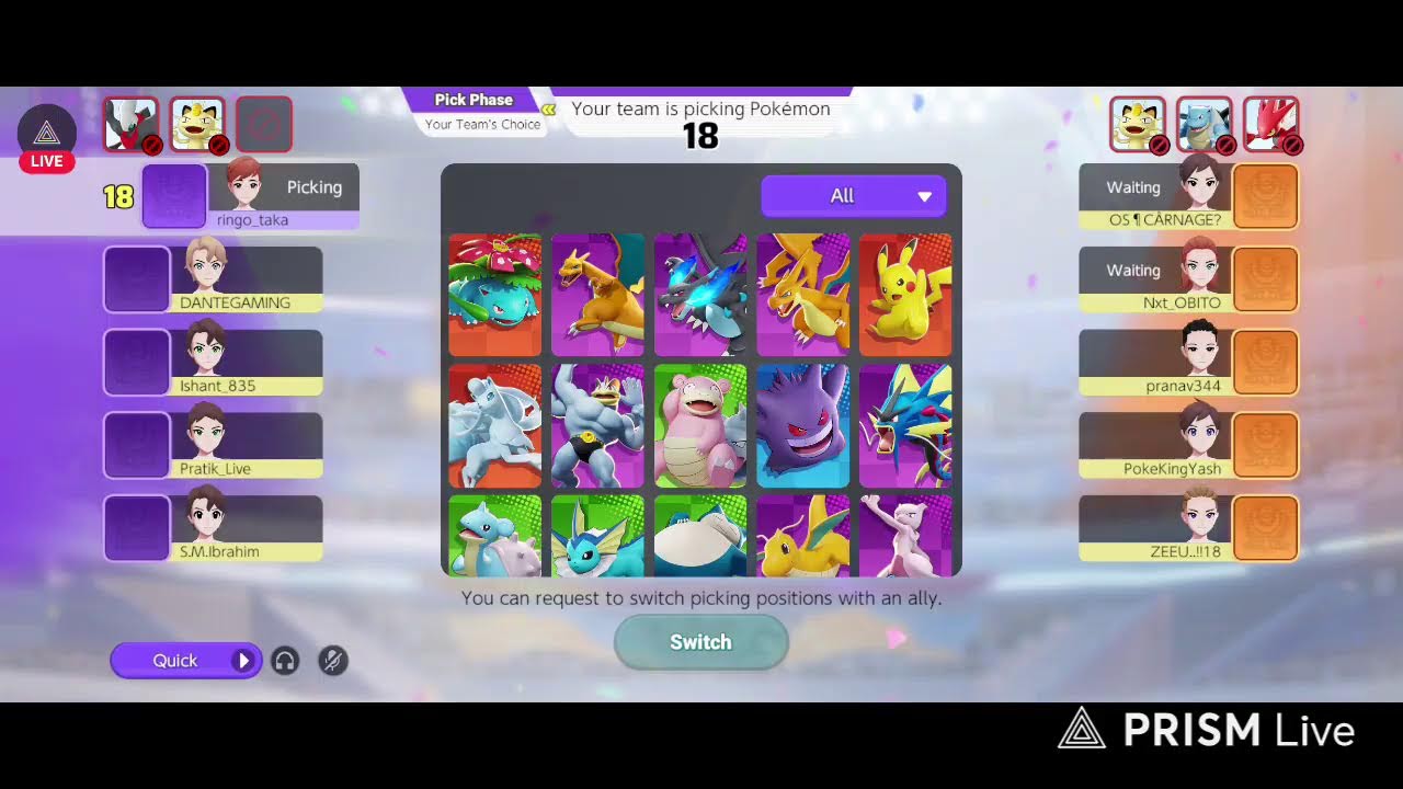 Master to Legend Rank Push in Pokemon Unite