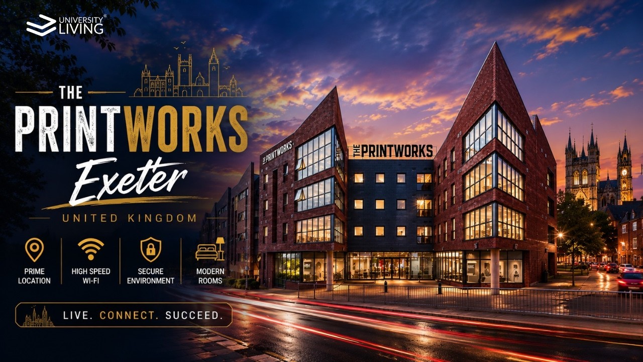 The Printworks Exeter | Student Accommodation In Exeter | University of Exeter Accommodation