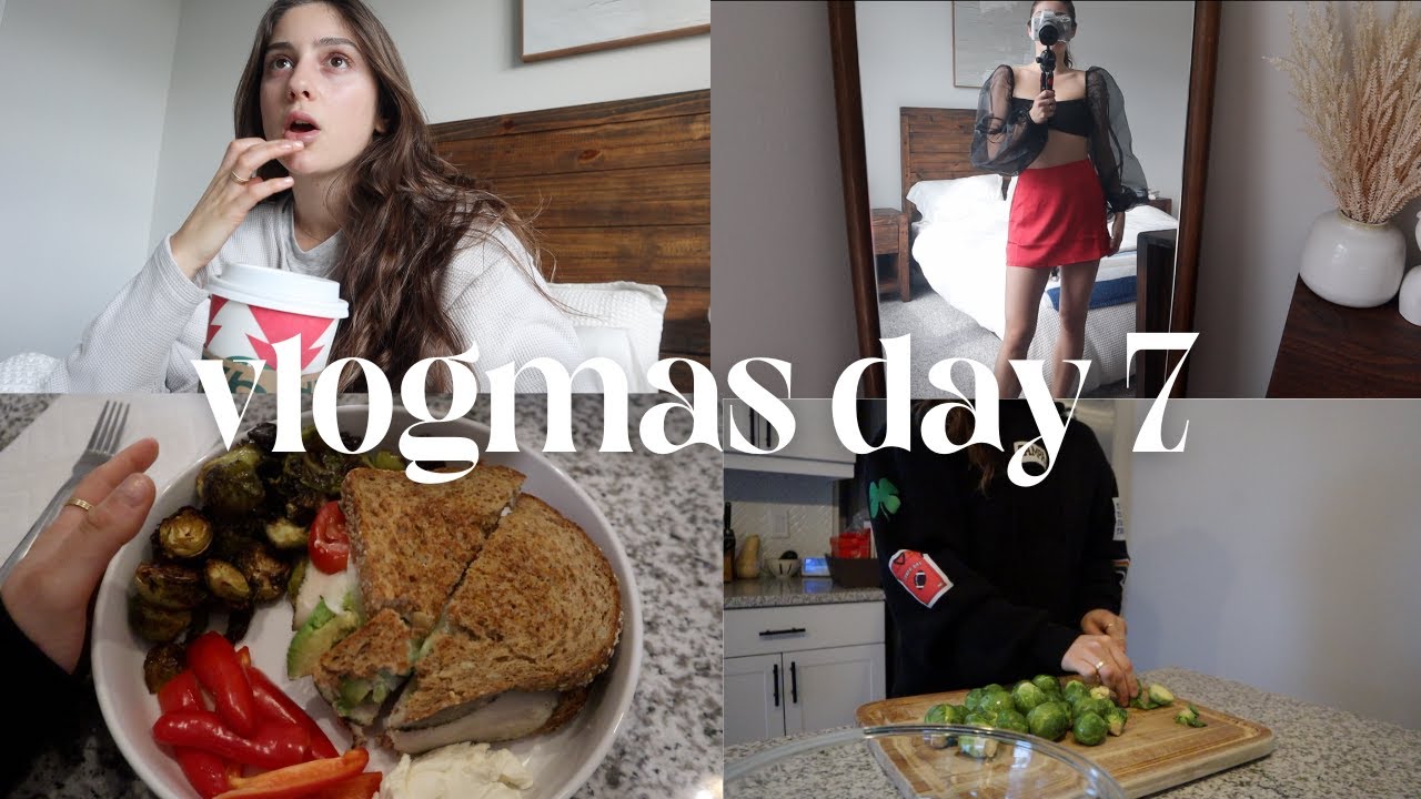 VLOGMAS ДЕНЬ 7: пора разобраться с этим...+ готовим вместе со мной и идеи для праздничных нарядов!