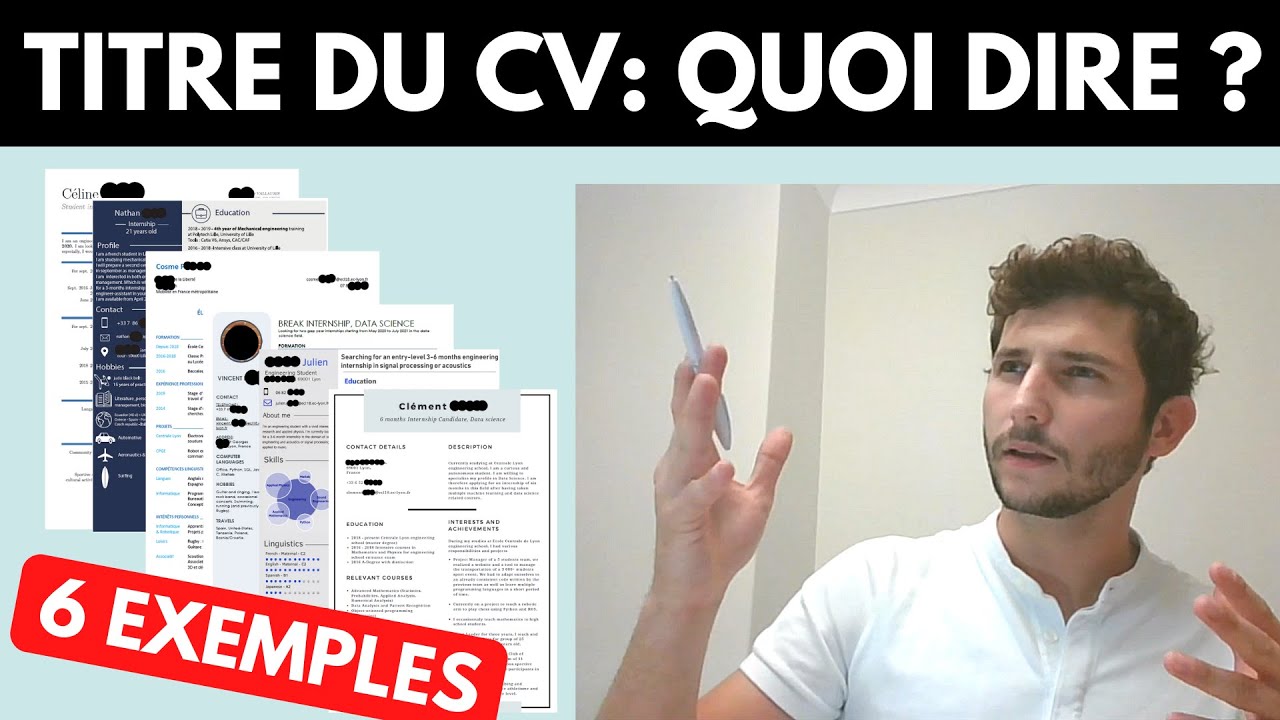 ✅ CV Étudiant, Comment en Faire un Bon ? | Tuto CV #1 📝