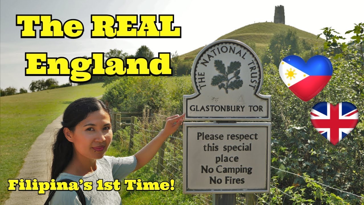 Filipina's first time on Glastonbury Tor | Philippines in the UK?