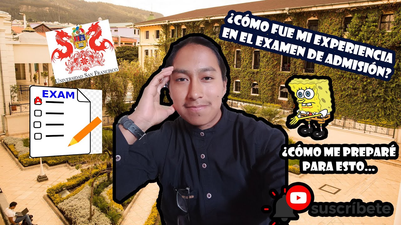 Mi EXPERIENCIA en el EXAMEN DE ADMISION de la USFQ//JHAIR MAIGUA #vlog #university #ecuador