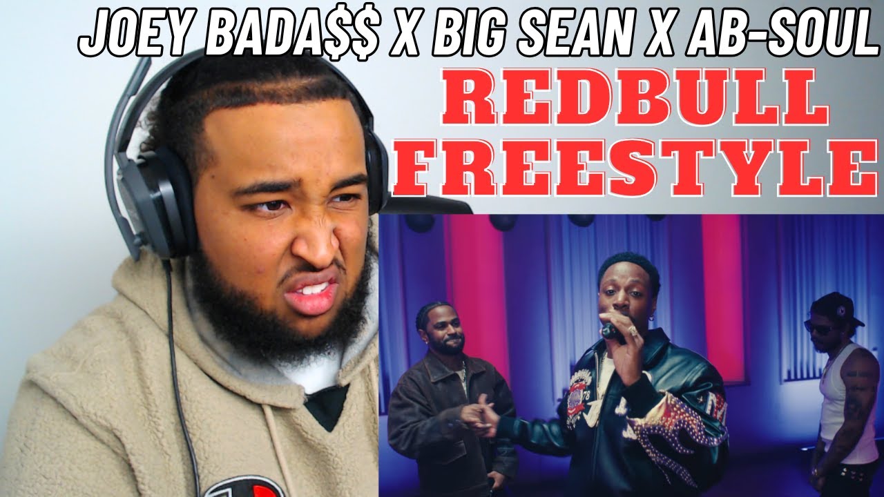 They Went CRAZY!!! | Joey Bada$$, Big Sean, Ab-Soul | Red Bull Spiral Freestyle (REACTION)