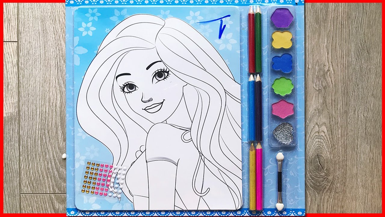 TRANG ĐIỂM TÔ SON, KẺ MẮT.. CHO BÚP BÊ BARBIE - Make up barbie doll so cute (Chim Xinh)