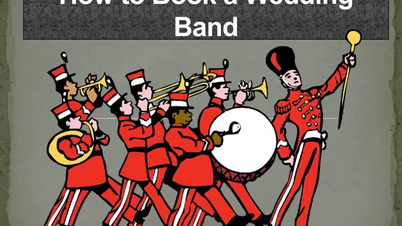 How to Book a Wedding Band