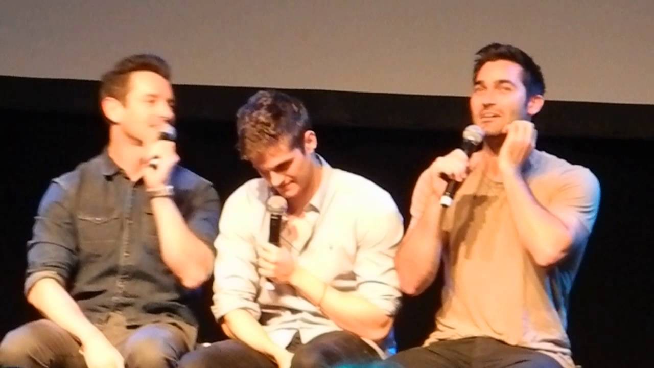 Tyler Hoechlin, Daniel Sharman, Ian Bohen @ Werewolfcon 09/26/15, Bruxelles