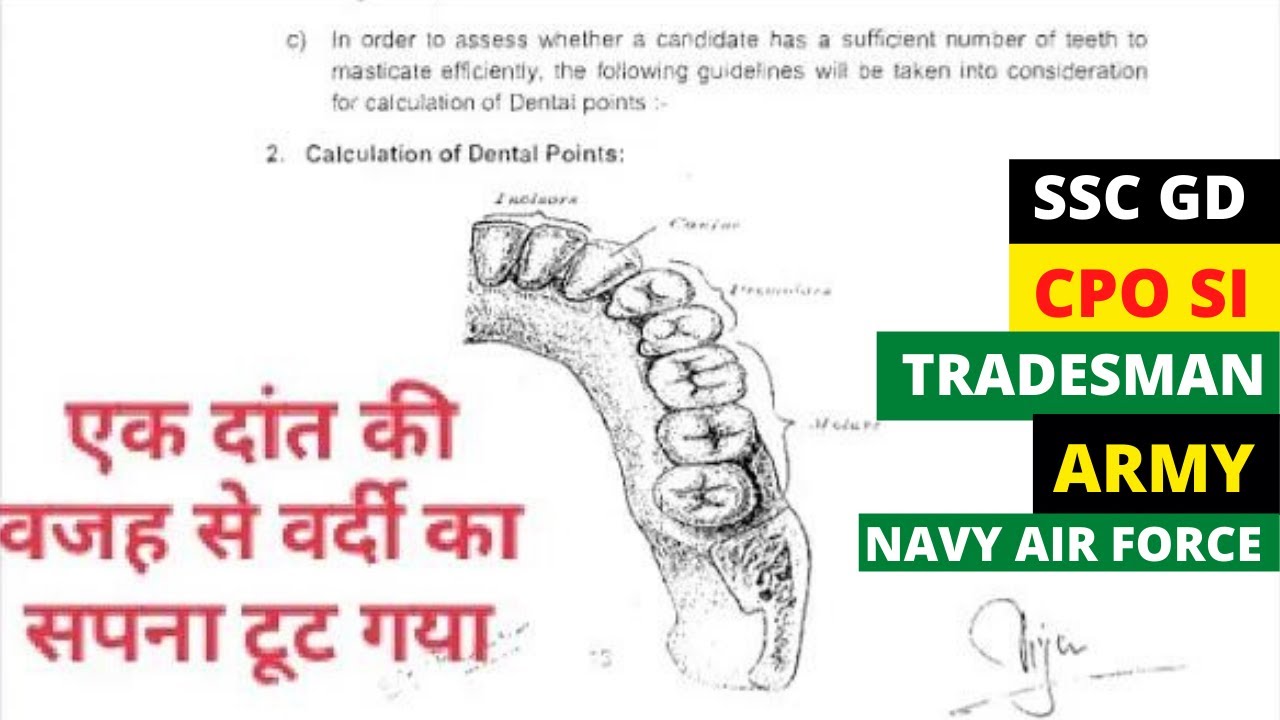 SSC GD TO CAPF ASSISTANT COMMANDANT MEDICAL POINTS
