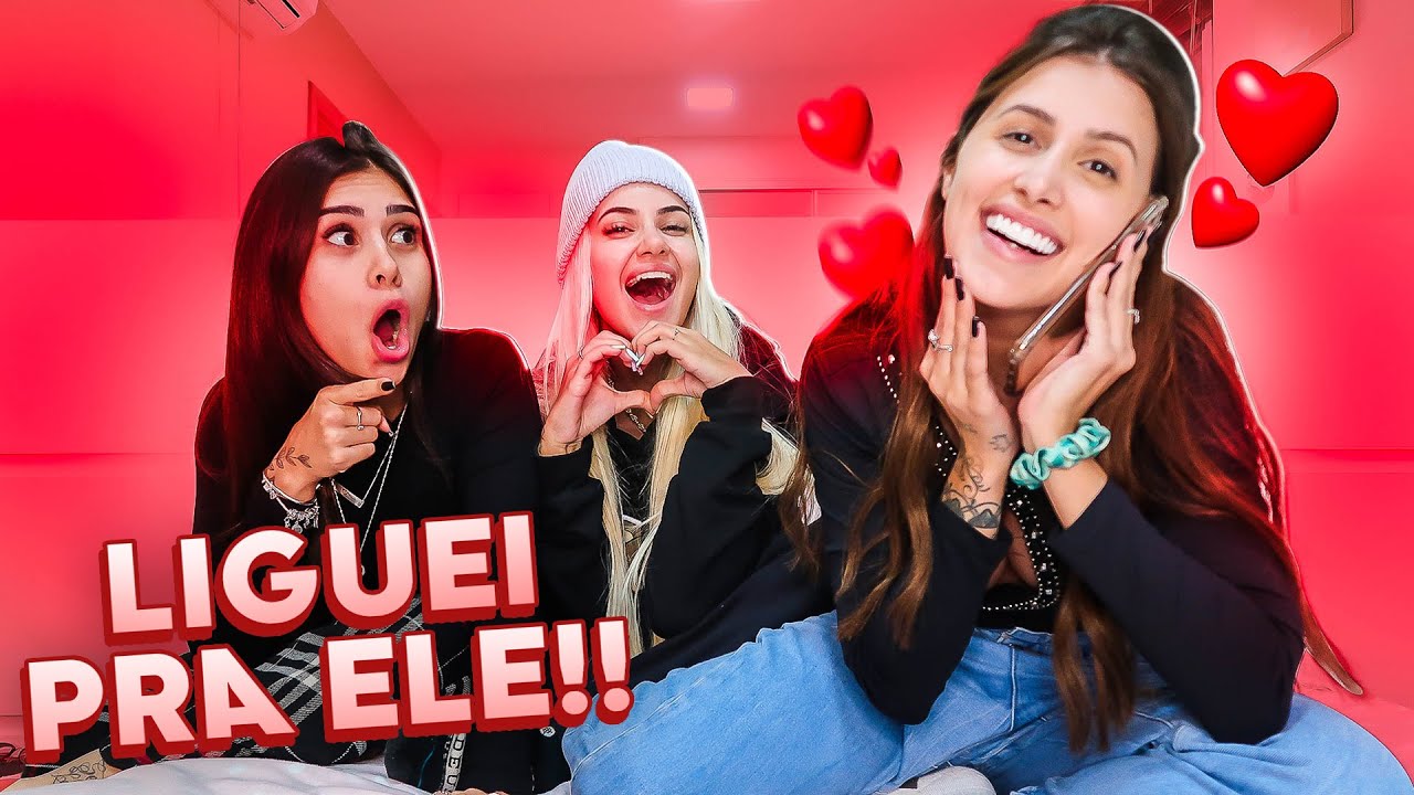 ELAS ME DESAFIARAM A LIGAR PRO MEU CRUSH!!! feat. Ana Mosconi e Laís Bianchessi