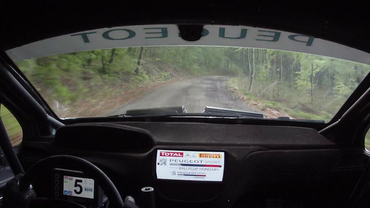 25. HELL Miskolc rally 2019, Hibján J.-Szollár Cs. Peugeot 208 R2, Garadna-Mályinka