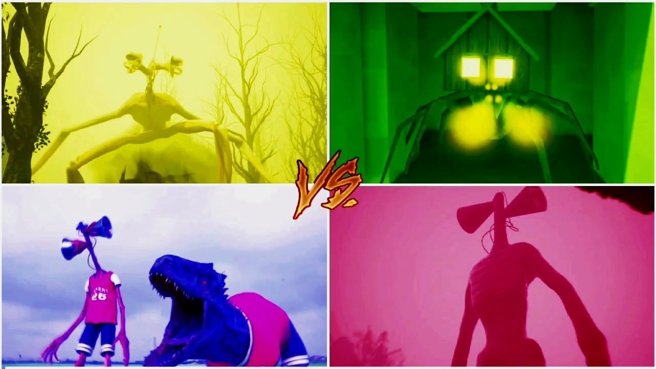 SIREN HEAD - COFFIN DANCE & COLOR FULL SIRENHEADS BATTLE 16