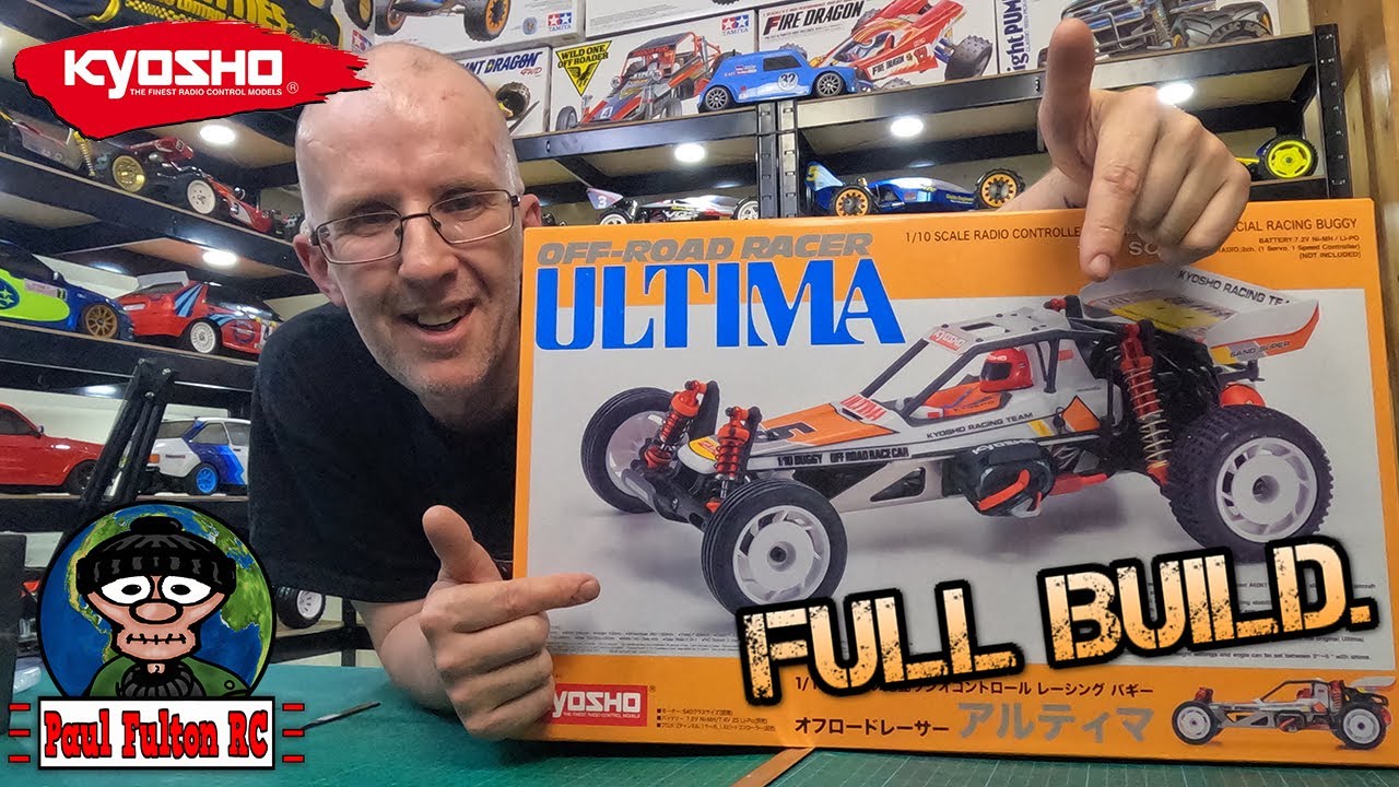 Kyosho Ultima 2wd RC Full Build.