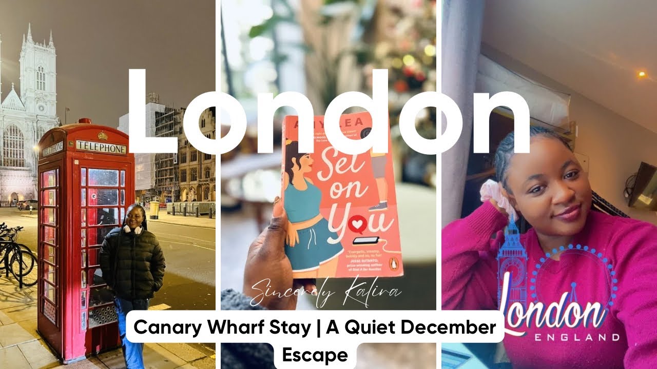 A Quiet December in London| Ark Canary Wharf Stay + Hotel Tour